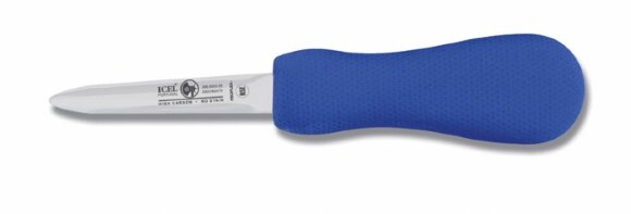 Нож для устриц  75/175 мм. ручка синяя Icel /1/6/, MAG - 56055