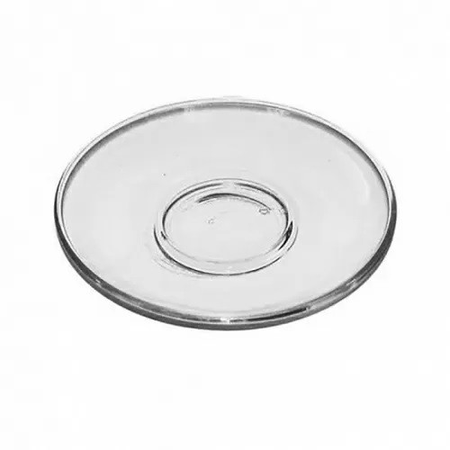 Блюдце для чашки "Гламур" стекло d132 мм h2мм ОСЗ [24], RIC - 81269157