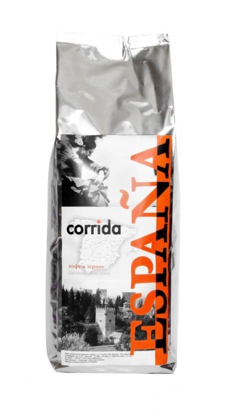 Кофе в зернах свежей обжарки Corrida Spain 0,5 кг CA-028