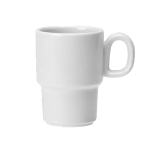 Чашка кофейная «Лив»;фарфор;85мл;D=55,H=75мм;белый COM- 3130578
