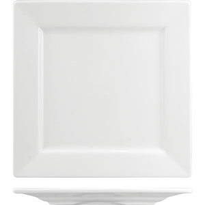 Тарелка «Кунстверк» квадратная;фарфор;,H=19,L=212,B=212мм;белый COM- 3012702