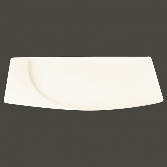 Тарелка RAK Porcelain Mazza прямоугольная плоская 20*18 см, RIC - 81220368
