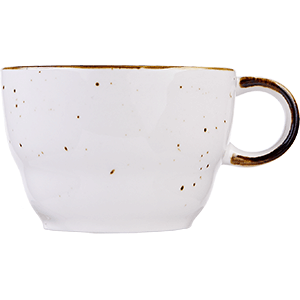 Чашка чайная «Пастораль»;фарфор;190мл;D=85,H=55мм;оранжев. COM- 3141171