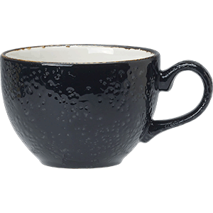 Чашка чайная «Крафт Лакрица»;фарфор;228мл;D=9,H=6см; COM- 3141427