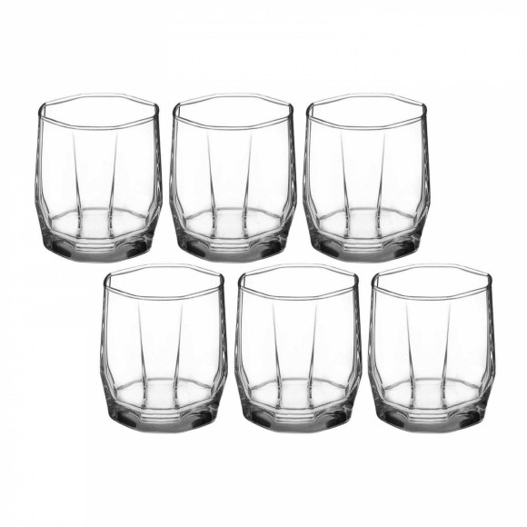 Набор 6-ти стаканов низких210сс/8/240, Hisar, MRP - 42856