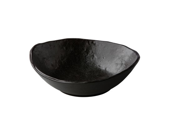 Салатник d 18 х h 5,5 см, цвет черный, Oyster