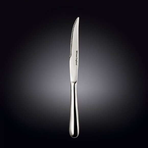 Нож для стейка 125/230 мм. Стелла 18/10  3,5 мм Wilmax /12/24/144/, MAG - 55066
