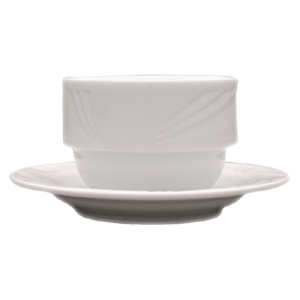 Чашка бульонная «Аркадия»;фарфор;220мл;D=90,H=60,L=145мм;белый COM- 3120309