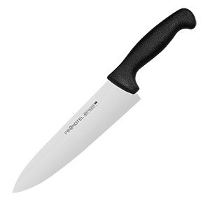 Нож поварской «Проотель»;сталь нерж.,пластик;,L=340/200,B=45мм;черный,металлич. COM- 4071962