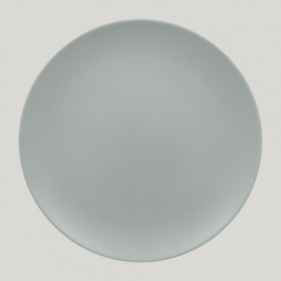 Тарелка RAK Porcelain Neofusion Mellow Pitaya grey круглая плоская 29 см (серый цвет), RIC - 81221316