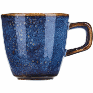 Чашка кофейная «Ирис»;фарфор;100мл;D=65,H=62мм;голуб. COM- 3130939