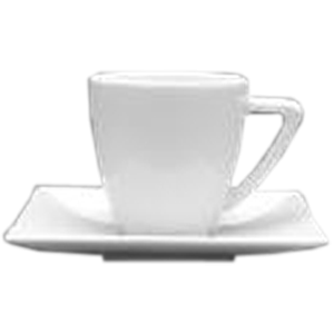 Чашка кофейная «Классик»;фарфор;70мл;D=55,H=60,B=80мм;белый COM- 3130304
