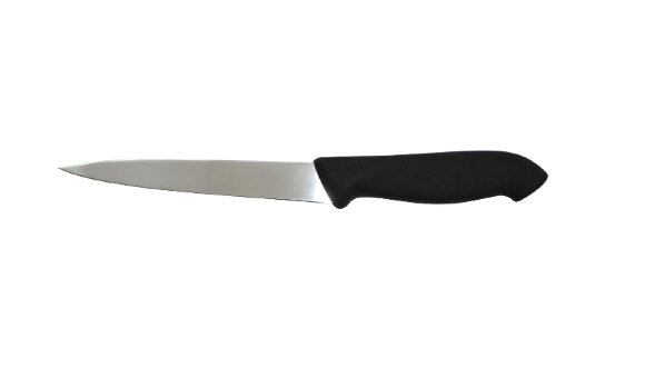 Нож рыбный филейный 160/280 мм. черный HoReCa Icel /1/6/, MAG - 30155
