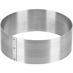 Кольцо кондитерское «Круг»;сталь нерж.;D=200,H=65мм;металлич. COM- 4147237