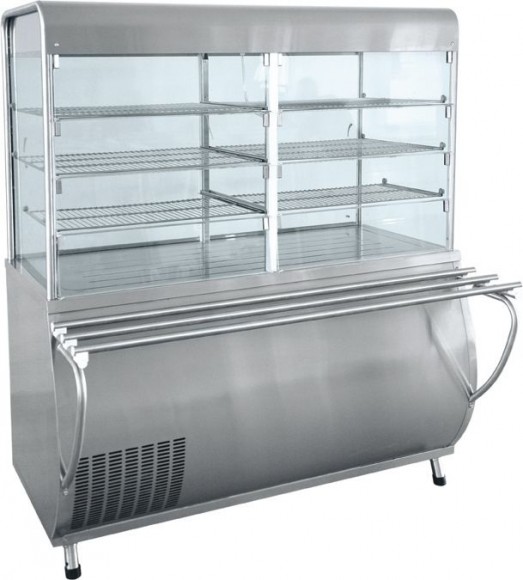 Прилавок-витрина холодильный ПВВ(Н)-70М-С-ОК ЧТТ, MAG - 30643