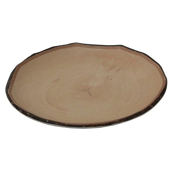 Блюдо 27,5*2,5 см круглое Timber Brown пластик меламин , RIC - 81229934