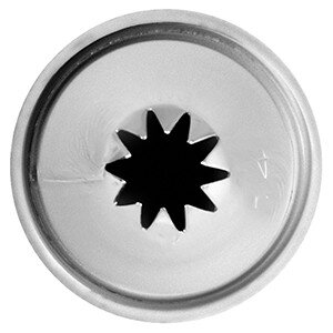 Насадка кондитерская «10-конечная звезда»;сталь нерж.;D=22/10,H=35мм;металлич. COM- 4144216