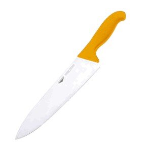 Нож поварской;сталь;,L=405/260,B=55мм;желт.,металлич. COM- 4070880