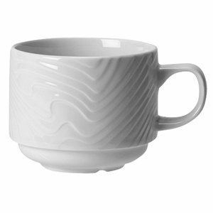 Чашка чайная «Оптик»;фарфор;170мл;D=70,H=55мм;белый COM- 3140722