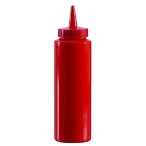 Емкость для соусов;пластик;280мл;D=5,H=18см;красный COM- 4141428