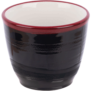 Стопка для саке;фарфор;85мл;черный,красный COM- 01081513