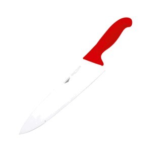 Нож поварской;сталь;,L=405/260,B=55мм;красный,металлич. COM- 4070875