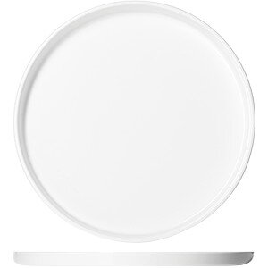 Блюдо «Кунстверк» круглое с бортом;фарфор;D=20,H=2см;белый COM- 3022321