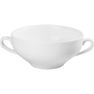 Чашка бульонная «Кунстверк»;фарфор;400мл;D=123,H=55,L=173мм;белый COM- 3120378