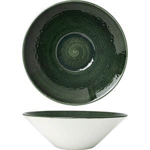 Салатник «Везувиус»;фарфор;0,8л;D=205,H=95мм;зелен. COM- 3033769