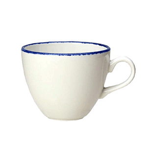 Чашка чайная «Блю Дэппл»;фарфор;228мл;D=9см;белый,синий COM- 3141125