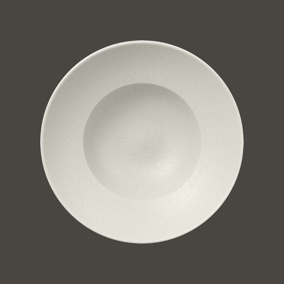 Тарелка RAK Porcelain NeoFusion Sand круглая глубокая 23 см (белый цвет), RIC - 81221095