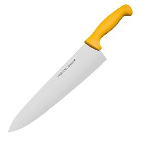 Нож поварской «Проотель»;сталь нерж.,пластик;,L=435/285,B=65мм;желт.,металлич. COM- 4071976