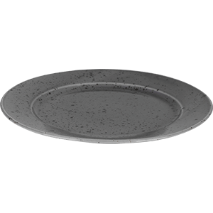 Тарелка «Лайфстиль» мелкая;фарфор;D=200,H=15мм;серый COM- 3012259