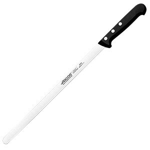 Нож для окорока «Универсал»;сталь нерж.,полиоксиметилен;,L=410/290,B=16мм;черный,металлич. COM- 4072021