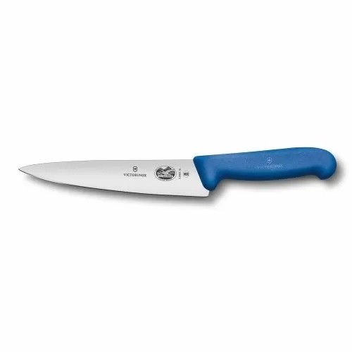 Нож поварской 25 см фиброкс ручка синяя Victorinox Fibrox, RIC - 70001150
