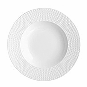 Тарелка для пасты «Сатиник»;фарфор;0,55л;D=31,H=5см;белый COM- 3012154