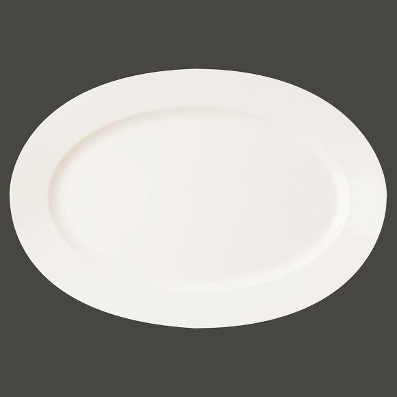 Тарелка овальная плоская RAK Porcelain Banquet 38*26 см, RIC - 81220103