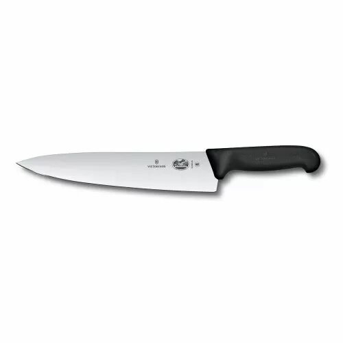 Нож поварской 19 см фиброкс ручка черная Victorinox Fibrox, RIC - 70001012