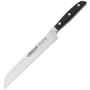 Нож для хлеба «Манхэттен»;сталь нерж.,полиоксиметилен;,L=32/20см;металлич.,черный COM- 4072203