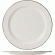 Тарелка  мелкая «Браун Дэппл»;фарфор;D=27см;белый,коричнев. COM- 03012495