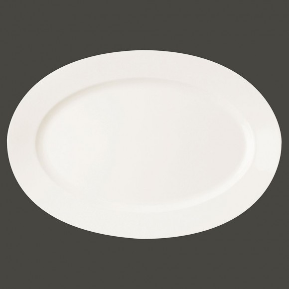 Тарелка овальная плоская RAK Porcelain Banquet 45*33 см, RIC - 81220102