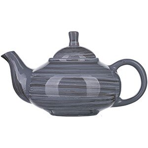 Чайник заварочный «Пинки»;керамика;0,7л;,L=22см;серый COM- 3150778