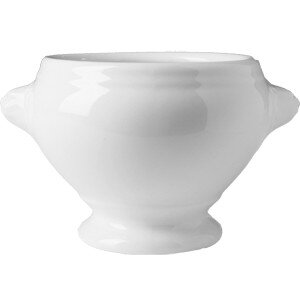Чашка бульонная «Пати»;фарфор;450мл;D=10,H=10,L=16см;белый COM- 3120366