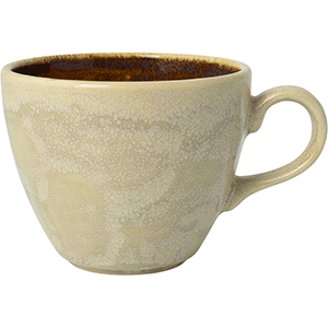 Чашка чайная «Аврора Везувиус Амбер»;фарфор;228мл;D=9см;бежев.,амбер COM- 3141576