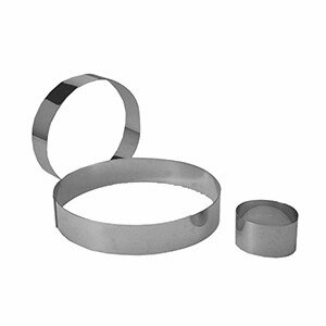 Кольцо кондитерское;сталь нерж.;D=180,H=45мм;металлич. COM- 4145391