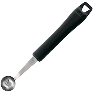 Нож-нуазетка «Шар»;сталь,полипроп.;D=25,H=15,L=185/58мм;черный,металлич. COM- 2050314