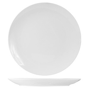 Блюдо «Кунстверк» круглое без борта;фарфор;D=34,5см;белый COM- 3020915