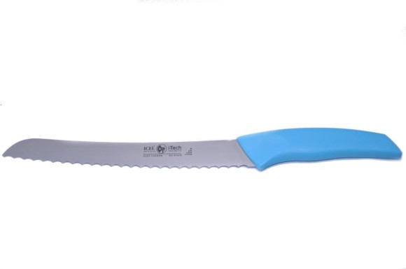 Нож для хлеба 200/320 мм. голубой I-TECH Icel /1/12/