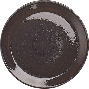Тарелка «Революшн Гранит» мелкая;фарфор;D=30,H=2см;серый,коричнев. COM- 3013647