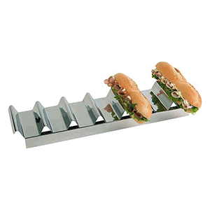 Подставка для бутербродов на 7 шт;сталь нерж.;,L=47,5,B=10,5см COM- 4141529